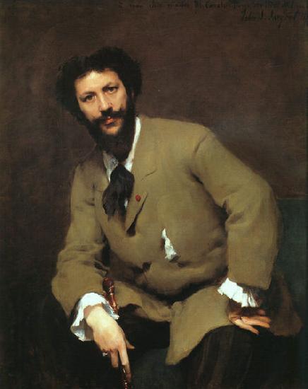 John Singer Sargent Portrait of Carolus Duran